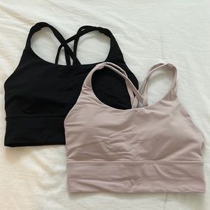 Lululemon energy bras